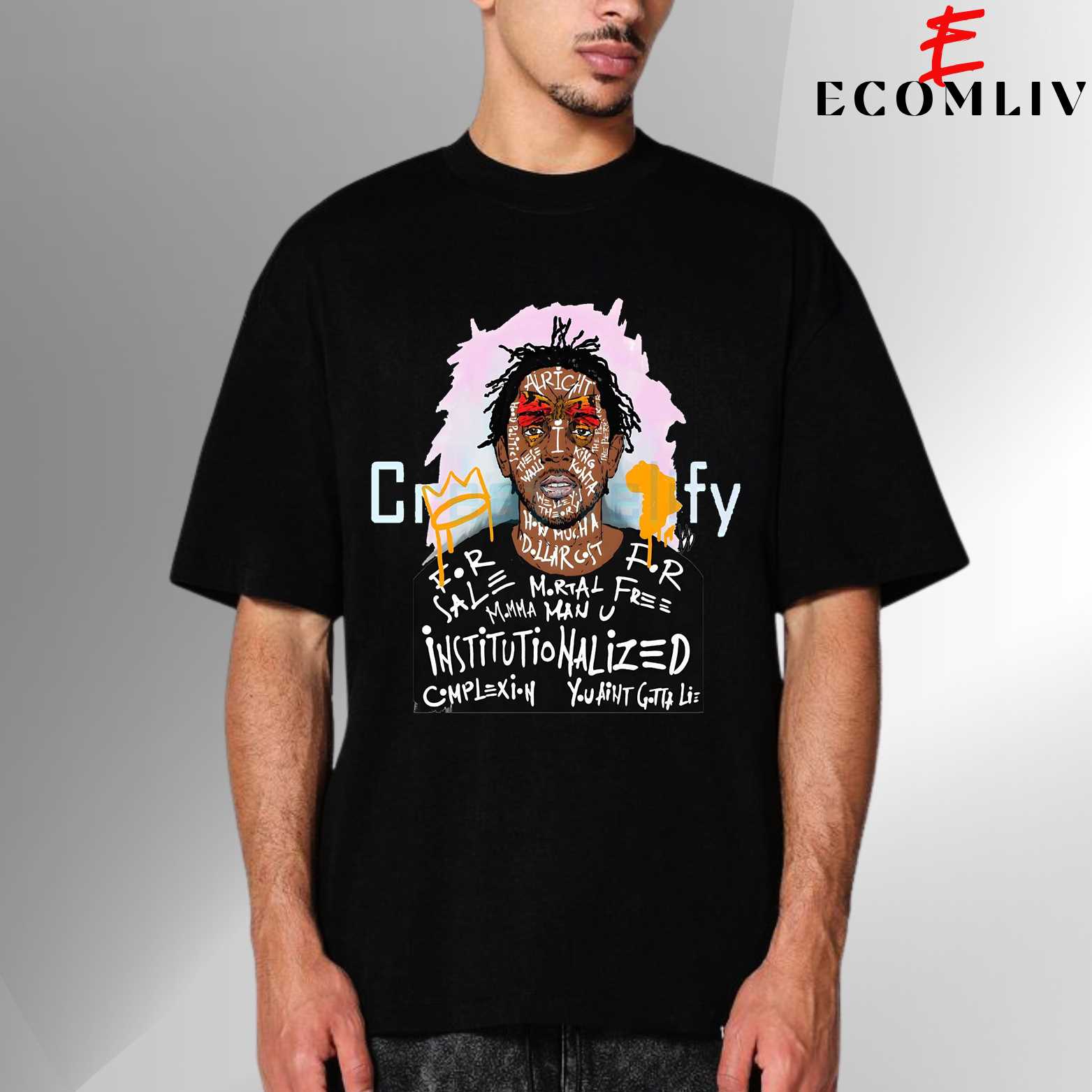 Kendrick Lamar Pop Tee, Loud Street Style T-Shirt